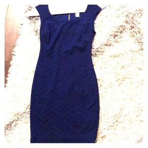 Never worn, blue Cache dress!